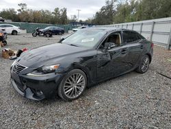 Salvage cars for sale at Riverview, FL auction: 2016 Lexus IS 200T