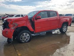 Salvage cars for sale at Grand Prairie, TX auction: 2017 GMC Canyon SLE