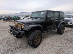 Jeep Wrangler salvage cars for sale: 2014 Jeep Wrangler Unlimited Sahara