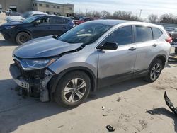 Honda salvage cars for sale: 2018 Honda CR-V LX