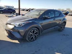 Toyota c-hr salvage cars for sale: 2018 Toyota C-HR XLE