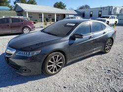 Salvage cars for sale at Prairie Grove, AR auction: 2015 Acura TLX Tech