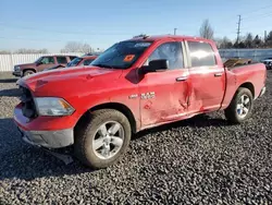 Salvage trucks for sale at Portland, OR auction: 2017 Dodge RAM 1500 SLT