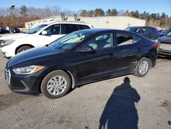 Salvage cars for sale at Exeter, RI auction: 2018 Hyundai Elantra SE