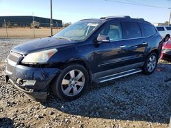 Salvage cars for sale at Tifton, GA auction: 2010 Chevrolet Traverse LTZ