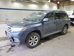 Salvage cars for sale from Copart Sandston, VA: 2011 Toyota Highlander Base