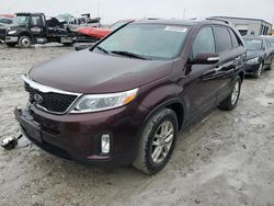 Salvage cars for sale at Cahokia Heights, IL auction: 2015 KIA Sorento LX