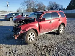 Salvage cars for sale at Gastonia, NC auction: 2012 Ford Escape Limited