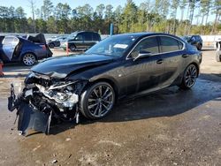 Salvage cars for sale at Harleyville, SC auction: 2021 Lexus IS 350 F Sport