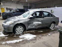 Salvage cars for sale at Candia, NH auction: 2005 Honda Civic LX