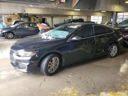 Salvage cars for sale at Indianapolis, IN auction: 2018 Chevrolet Malibu LT