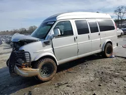 Vehiculos salvage en venta de Copart Byron, GA: 2011 Chevrolet Express G1500 3LT