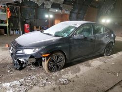 Honda salvage cars for sale: 2018 Honda Civic EX