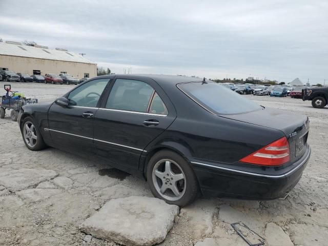 2001 Mercedes-Benz S 600