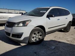 Salvage cars for sale at Haslet, TX auction: 2017 Chevrolet Traverse LS