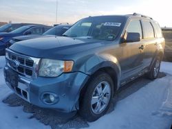 Salvage cars for sale at Cahokia Heights, IL auction: 2012 Ford Escape Limited