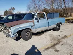 Salvage trucks for sale at Bridgeton, MO auction: 1985 Chevrolet C10