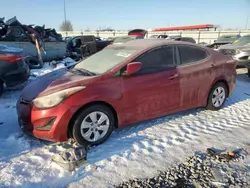 Salvage cars for sale at Cahokia Heights, IL auction: 2016 Hyundai Elantra SE