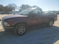 Carros salvage a la venta en subasta: 2002 Dodge Dakota Base