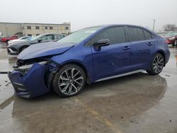 Salvage cars for sale at Wilmer, TX auction: 2021 Toyota Corolla SE