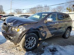 Salvage cars for sale at Moraine, OH auction: 2015 Jeep Grand Cherokee Limited