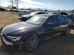 Salvage cars for sale at San Martin, CA auction: 2022 Audi A6 Premium Plus