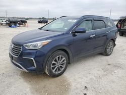 Salvage cars for sale at New Braunfels, TX auction: 2018 Hyundai Santa FE SE