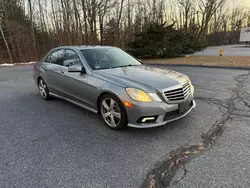 Vehiculos salvage en venta de Copart North Billerica, MA: 2011 Mercedes-Benz E 350 4matic