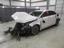 Salvage cars for sale at New Braunfels, TX auction: 2017 Lincoln MKZ Hybrid Black Label