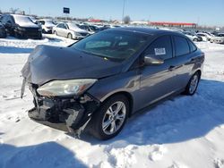 Salvage cars for sale from Copart Cahokia Heights, IL: 2014 Ford Focus SE