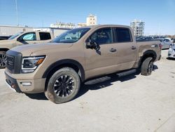 Salvage cars for sale at New Orleans, LA auction: 2021 Nissan Titan SV