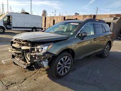 Salvage cars for sale at Wilmington, CA auction: 2017 Subaru Outback 2.5I Limited