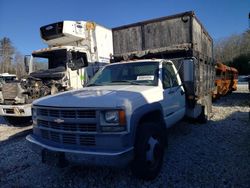 Salvage trucks for sale at West Warren, MA auction: 1998 Chevrolet GMT-400 C3500-HD