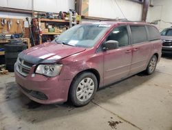 Dodge salvage cars for sale: 2014 Dodge Grand Caravan SE