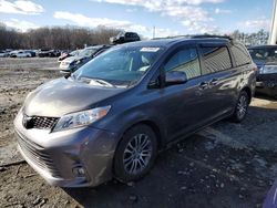 Toyota salvage cars for sale: 2018 Toyota Sienna XLE