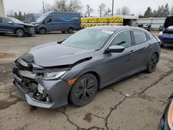 Salvage cars for sale at auction: 2018 Honda Civic EX