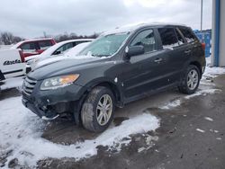 Salvage cars for sale at Duryea, PA auction: 2012 Hyundai Santa FE Limited