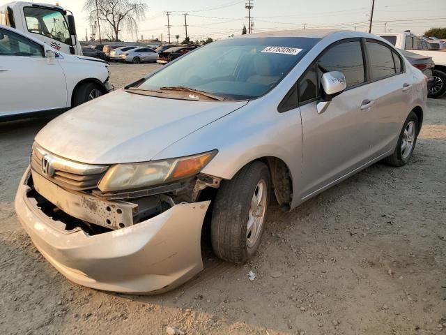 2012 Honda Civic Natural GAS