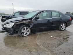 Salvage cars for sale at Homestead, FL auction: 2005 Honda Accord EX