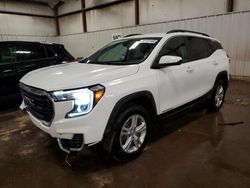 Salvage cars for sale at Lansing, MI auction: 2022 GMC Terrain SLE