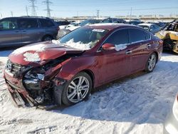 Salvage cars for sale at Elgin, IL auction: 2017 Nissan Altima 3.5SL