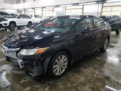 Carros salvage a la venta en subasta: 2012 Honda Civic EXL