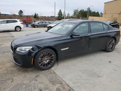 Salvage cars for sale at Gaston, SC auction: 2015 BMW 750 LXI