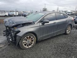 Salvage cars for sale at Eugene, OR auction: 2020 Ford Fusion SE