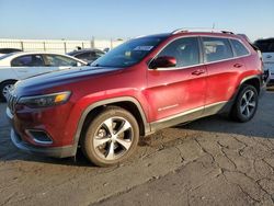 Salvage cars for sale at Fresno, CA auction: 2019 Jeep Cherokee Limited