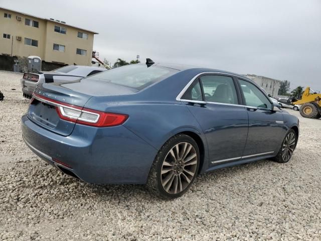 2018 Lincoln Continental Reserve