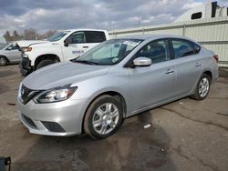 Salvage cars for sale from Copart Pennsburg, PA: 2017 Nissan Sentra S