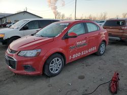 Salvage cars for sale at Dyer, IN auction: 2020 Chevrolet Sonic LS