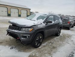 Salvage cars for sale at Pekin, IL auction: 2018 Jeep Compass Trailhawk