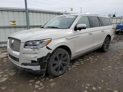 Salvage cars for sale at Dyer, IN auction: 2023 Lincoln Navigator L Reserve